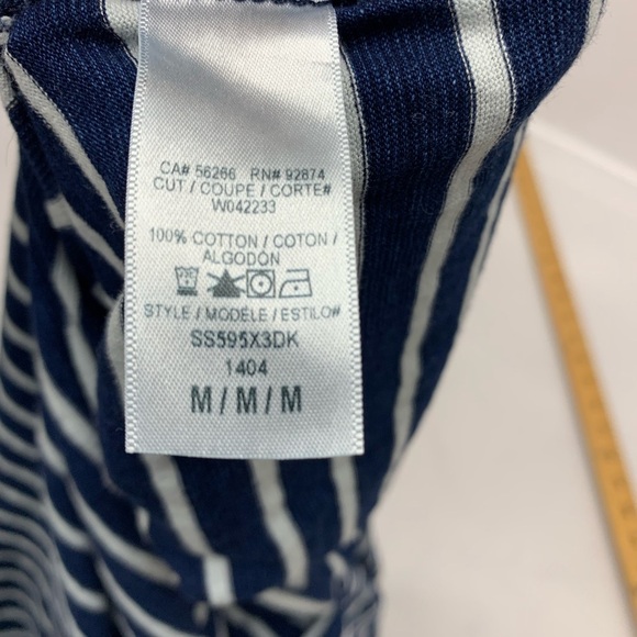 Splendid Striped Maxi Skirt in Navy and White - Picture 7 of 9